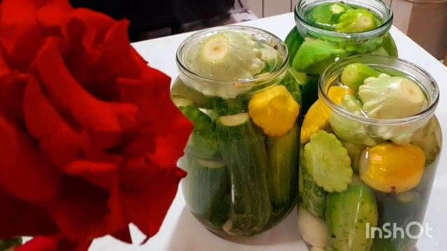 Маринованные кабачки, для тех, кто любит, как из магазина #маринованныекабачки#кабачкикакизмагазина