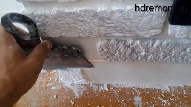 Делаем облицовку камина камнем смотреть онлайн