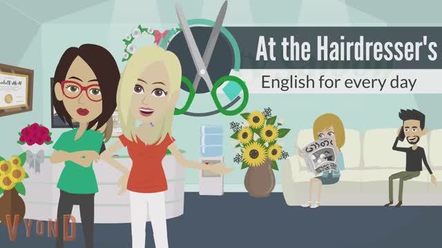 В ПАРИКМАХЕРСКОЙ - Диалог на Английском
AT THE HAIRDRESSER - English Conversation
#английский
