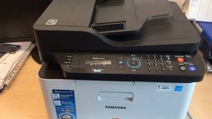 Check the printer before purchasing SAMSUNG Xpress C480FW print demo page