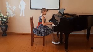 Вайнштейн "Сицилиана" , Чайковский "Камаринская" исполняет Гритчина Анна