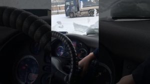 Заводим Даф без подогрева, 10 дней на морозе -40.