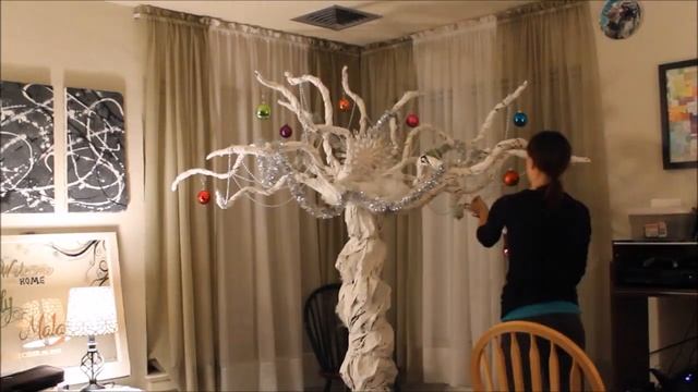 Unconventional Christmas Tree: Making a tree from a BIG paper bag смотреть онлайн