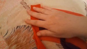 Накидка на табурет из лоскутков! Техника изба!
