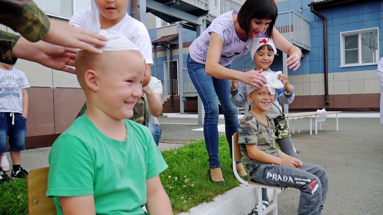 Военно-спортивная игра "Зарница" в детском саду. смотреть онлайн