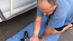 Прицеп дача/ ремонт на ходу/ сгнил до дыр/ автодом/ кемпер/ смотреть всем/
