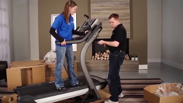Беговая дорожка NordicTrack Incline Trainer X9i смотреть онлайн