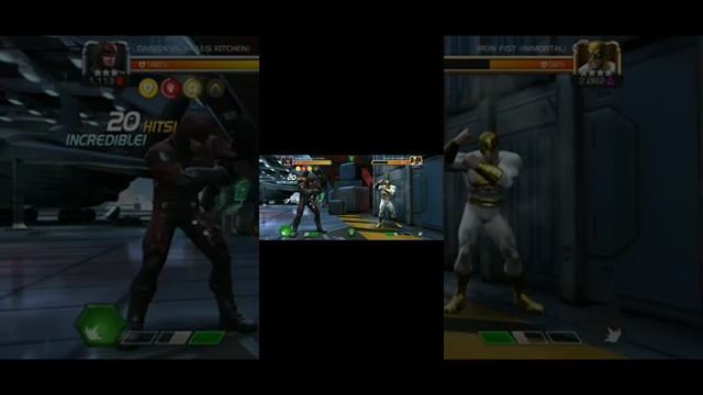 Daredevil (Hell's Kitchen) vs Iron Fist (Immortal)! смотреть онлайн