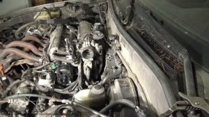 How to replace throttle body Toyota Camry 2.2 engine 5S-FE