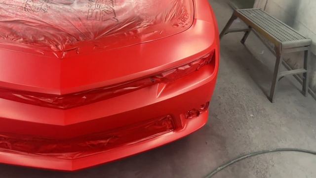 Quick Bumper and Fender paint on a Camaro смотреть онлайн