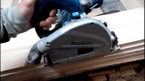 Звук при пуске погружной пилы Makita