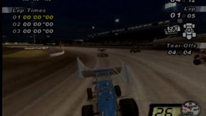 World of Outlaws: Sprint Cars 2002 (PlayStation 2) Gameplay