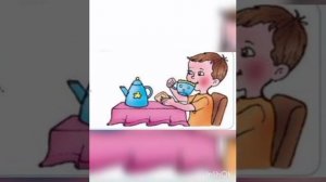 Старшая группа. Основы математики "Части суток"