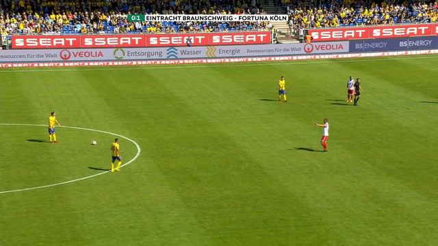 Eintracht Braunschweig - Fortuna Köln | Spieltag 5, 18/19 | Telekom Sport смотреть онлайн