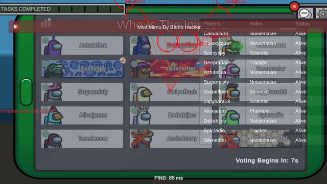Among Us Mod Menu v2024.8.13 | Unlock All, Friend Code, Control Players, No Kill Cooldown and MORE!