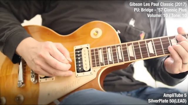 Gibson Les Paul Classic 2017 vs 1999 Distortion Sound Comparison with AmpliTube 5 смотреть онлайн