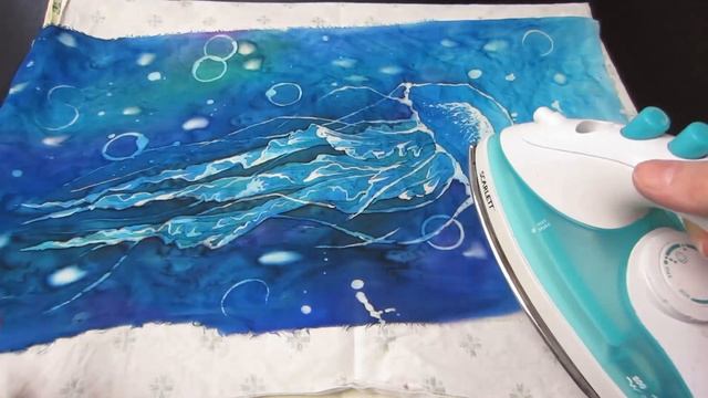 Как удалить воск с ткани полностью. Как убрать воск с шелка. Горячий батик смотреть онлайн