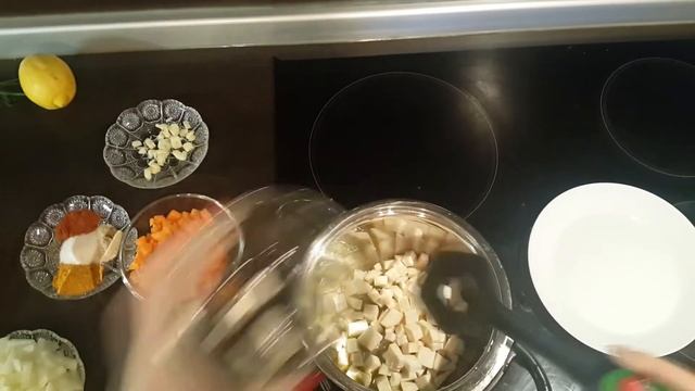 ღПОСТНЫЙ СУП ИЗ МАША. ОЧЕНЬ ВКУСНЫЙ И БЫСТРЫЙ СУП ИЗ МАША. [викабриника] смотреть онлайн