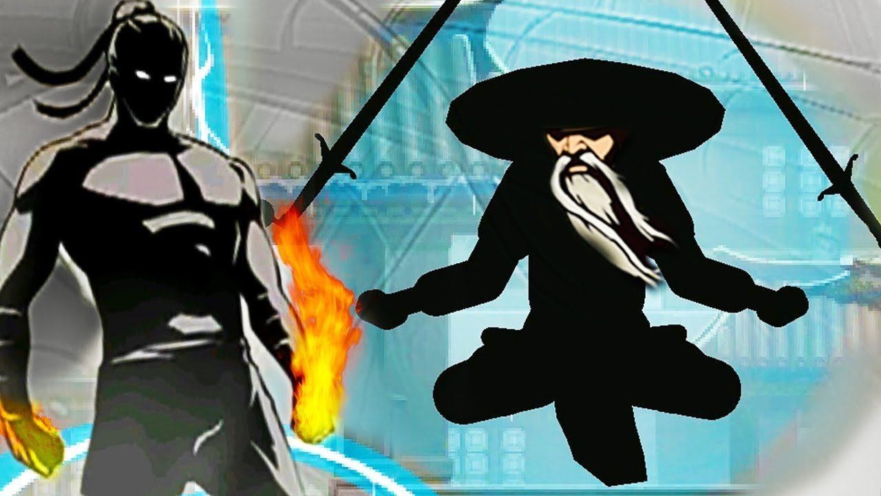 ТЕНЬ: А НУ В ОЧЕРЕДЬ! ПОБЕДИЛ ВСЕХ ТЕЛОХРАНИТЕЛЕЙ И ОТШЕЛЬНИКА Shadow Fight 2 от ФГТВ смотреть онлайн