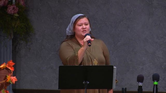 24 Сентября 2017г - Пение - "Колоски склонились" смотреть онлайн