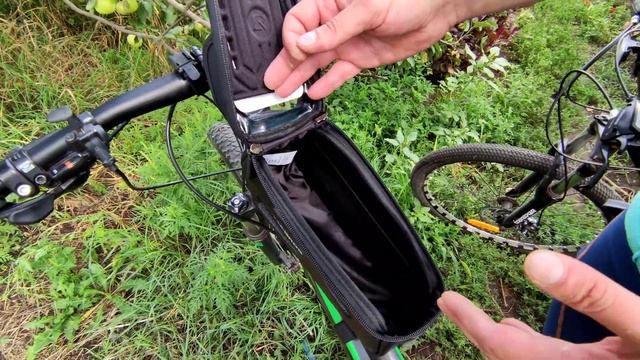 Сумка Rockbros на раму велосипеда. Огляд і досвід користування смотреть онлайн