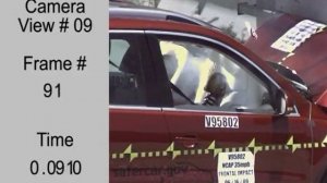 Crash Test 2009 - 2012 Volkswagen Tiguan SE 4Motion 5dr. MPV (Full Frontal Impact) NHTSA
