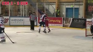 Trevor Hendrikx vs Brad Plumton EIHL fight 16-11-14