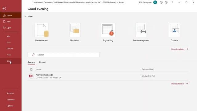 How to use Overlapping Windows or Tabbed Documents in MS Access -  Office 365