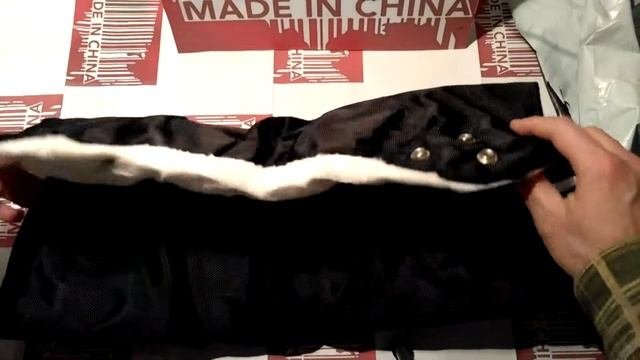 Посылка из Китая.Тёплая муфта для рук,на коляску