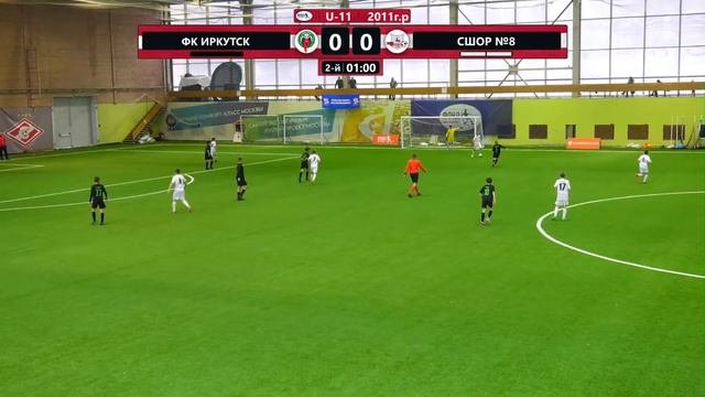 ФК Иркутск (Иркутск) - СШОР №8 (Нижний Новгород). Матч за 9 место
