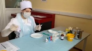 Алгоритм выполнения навыка: определение группы крови