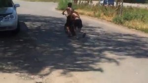 Мопед из детского велосипеда / Moped from bicycle