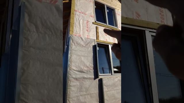 Как правильно утеплить сруб 5. Обрешетка под утеплитель без мостиков холода. Коротыш смотреть онлайн