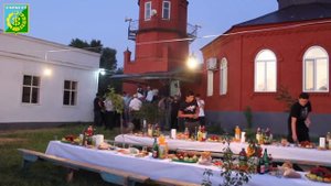 Ифтар в селе Сары-Су