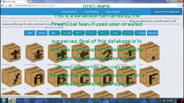 Minecraft: Player Head List! смотреть онлайн