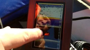 Эхолот Lowrance hook4x chirp в работе