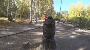 Новосибирский академгородок. Прогулка. Белки, утки, памятники и лучшие места. 4K