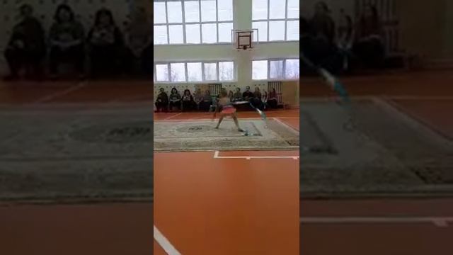 Первенство по художественной гимнастике Стасюк Екатерина упражнение с лентой. смотреть онлайн