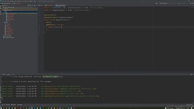Nestjs Interceptor смотреть онлайн