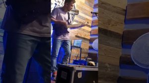Anacondaz - Уходи на гитаре. Илья Погребняк Анакондаз, Заточка Playthrough guitar