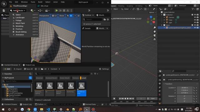 UEBridge - 17 Export Instance - Unreal Engine 5 + Blender + Substance 3D Painter + Photoshop смотреть онлайн