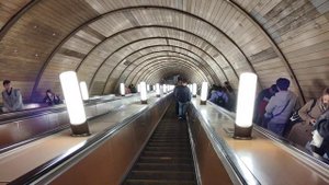 Метро Дмитровская - одна из последних станций московского метро построенных при СССР #metro #Moscow