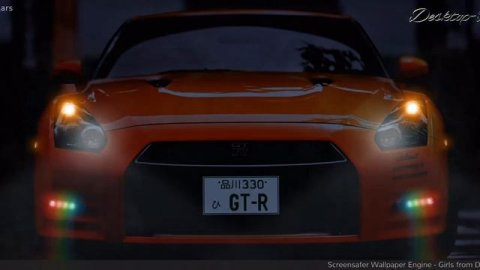 KVPV - Dollars I NISSAN GT-R Visual Lights