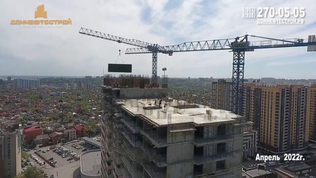 «Клубный дом на Мечникова» - ход строительства за Апрель 2022! смотреть онлайн