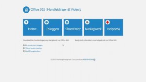 introductie office 365 portaal Stichting IJsselgraaf