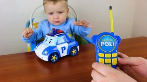 Робокар Поли Игрушка Робот - Распаковка Robocar Poli Toys unboxing