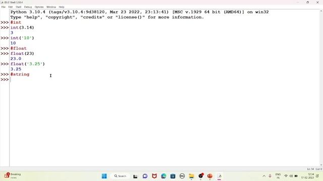type casting and type conversion in python | python data type conversion | #casting #python