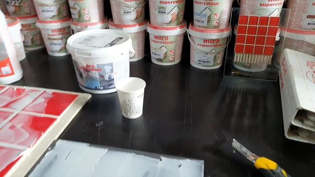 Mira 7250 epoxy remover. Легко удалить эпоксидную затирку с плитки.