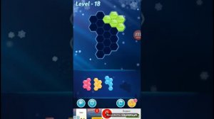 Начинаю проходить игру "BLOCK! Hexa Puzzle! 1 серия.