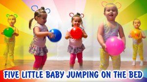Five Little Monkeys Jumping On The Bed  Children Nursery Rhyme and Songs
